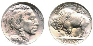 Buffalo (or Indian Head) Nickels