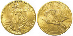 $20 St. Gaudens
