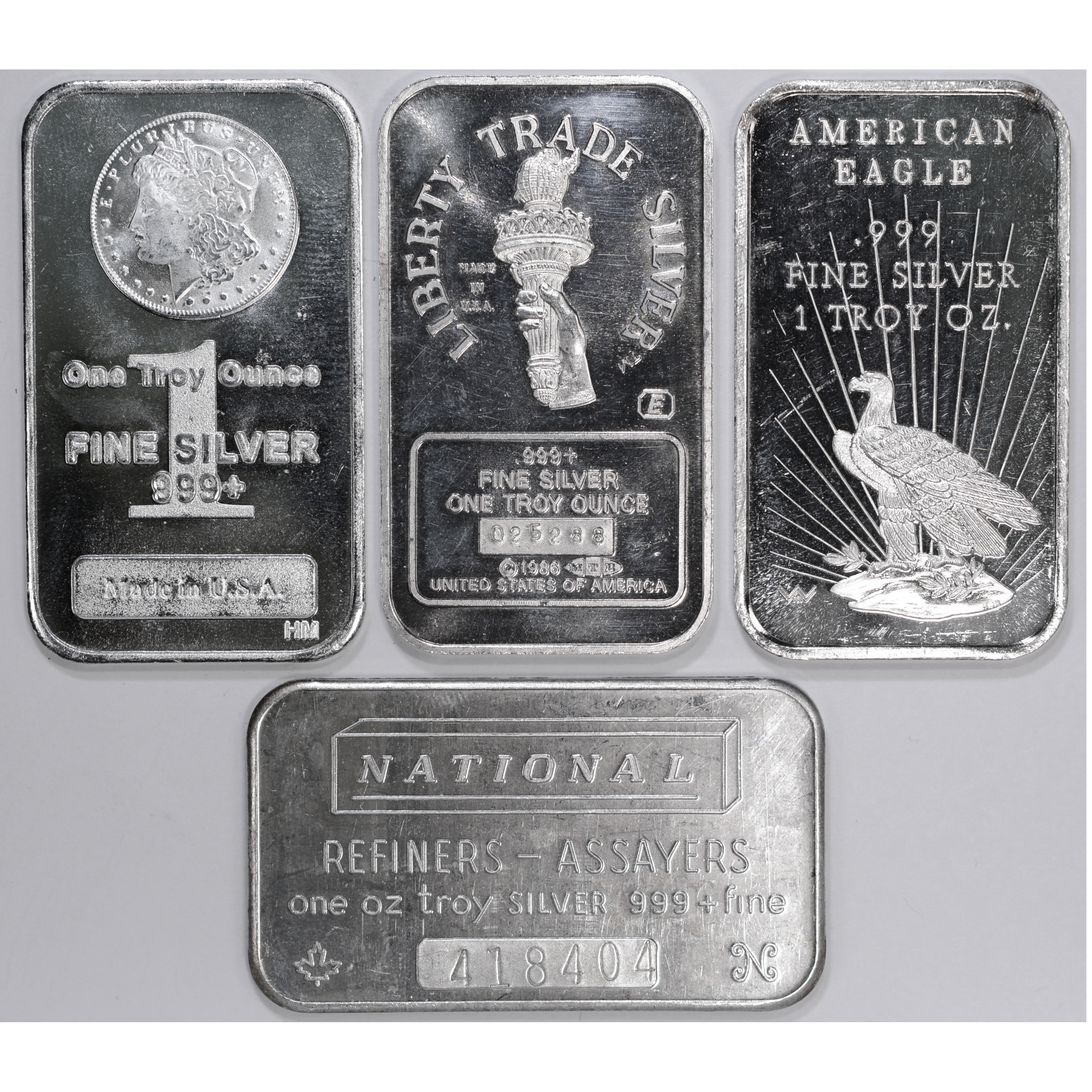 generic silver bullion