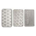 1 oz platinum bar reverse view