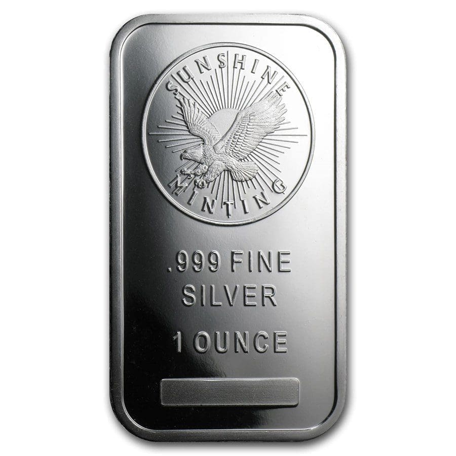  1 Oz Silver Bars