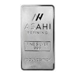10 oz Asahi silver bar obverse view