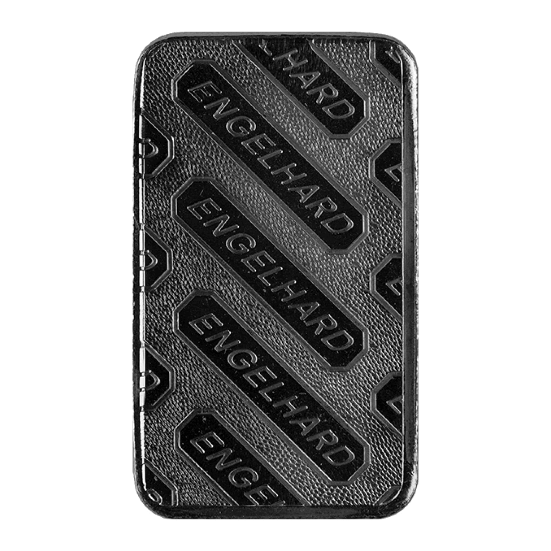 Reverse side of 10 oz varied mint platinum bar