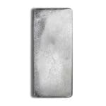 Reverse of Royal Canadian Mint 100 oz silver bar
