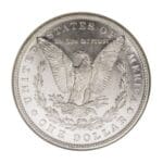 1921 Morgan Silver Dollar XF reverse view