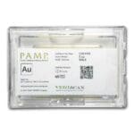 5 oz PAMP Suisse Lady Fortuna bar sealed in assay card