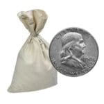 $1000 Face Value Bag of Franklin Silver Half Dollars