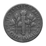 Reverse of 90% Silver U.S. dimes