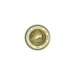 Reverse of 1/20 oz Australian Gold Kangaroo coin