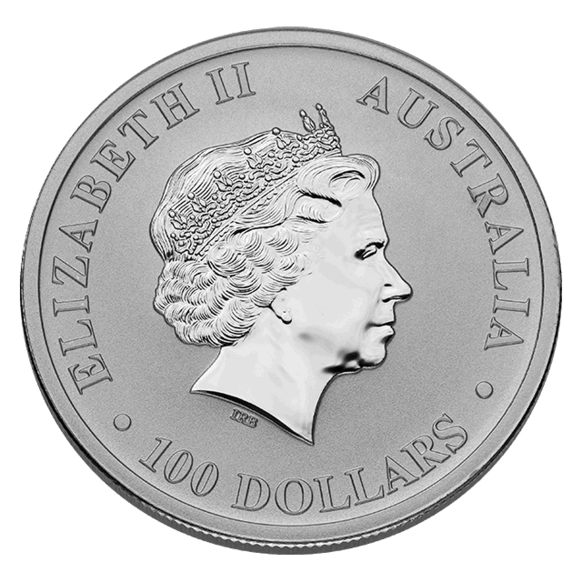 Obverse of 1 oz Australian Platinum Platypus