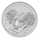 Reverse of 1 Kilo Australian Silver Koala coin