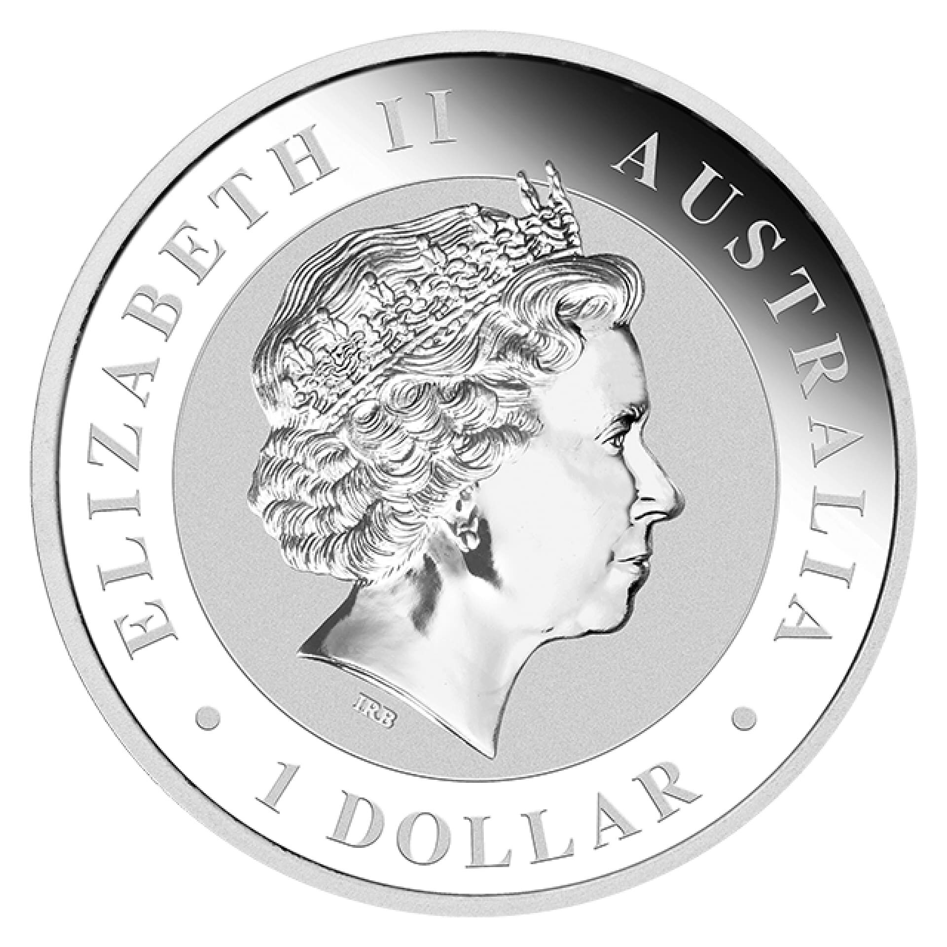 Obverse of 1 oz Australian Silver Koala coin