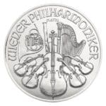 Reverse of 1 oz Austrian Platinum Philharmonic