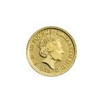 Obverse of 1/10 oz Gold Britannia coin