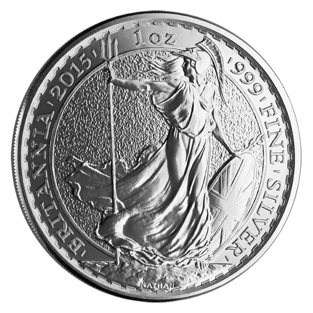 1 oz Great Britain Silver Britannia obverse