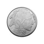 1/2 oz Silver Buffalo Round obverse view