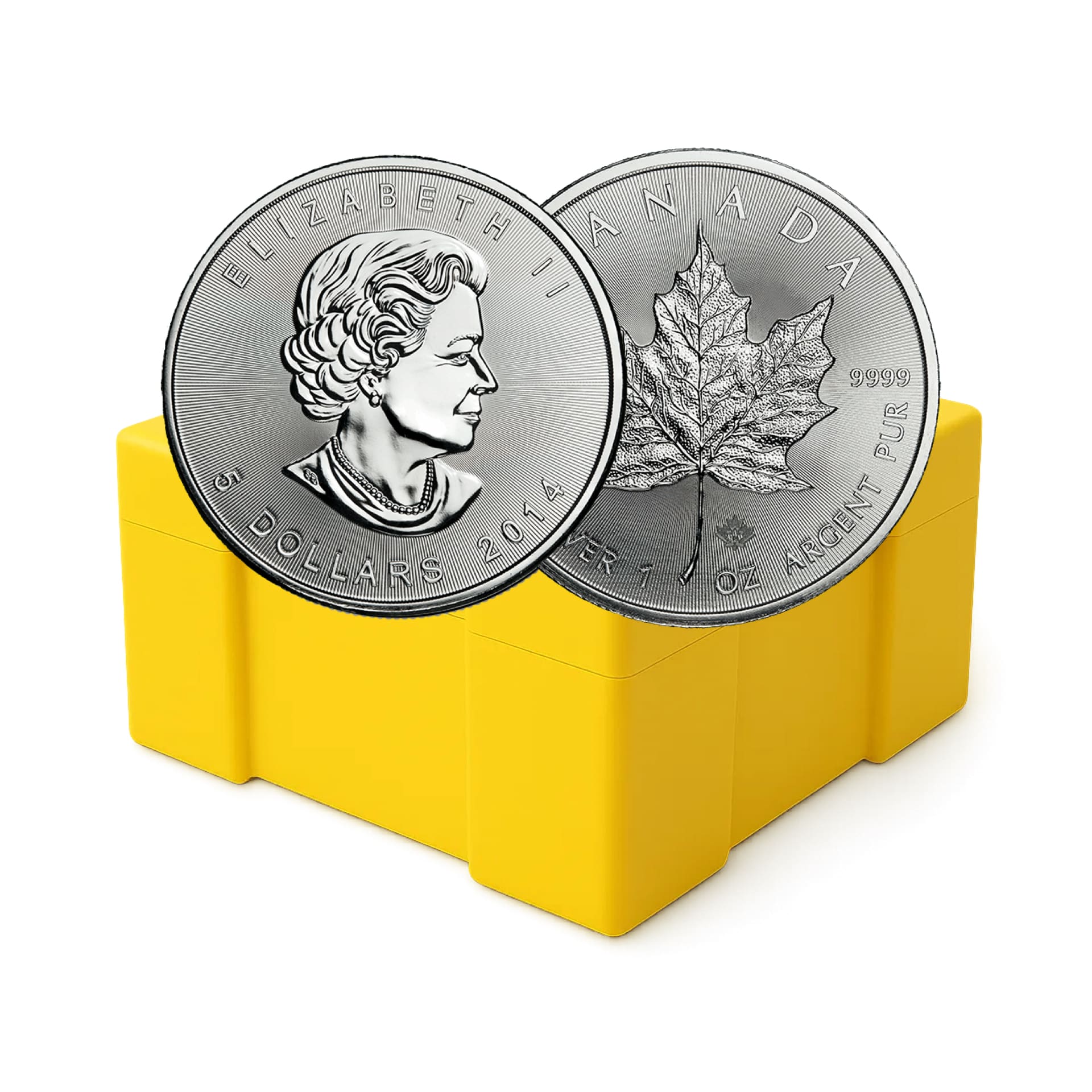 Canadian Silver Maple Leaf Monster Box – 500 Coins, Varied Year (Unsealed)