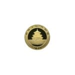 1/20 oz Chinese Gold Panda obverse view