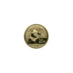 1/20 oz Chinese Gold Panda reverse view