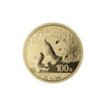 1/4 oz Chinese Gold Panda reverse view