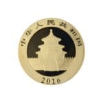 15 Gram Chinese Gold Panda obverse view