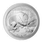 30 Gram Chinese Silver Panda reverse view