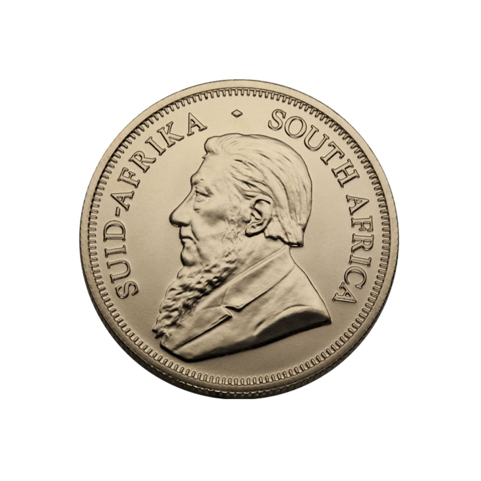 1/2 oz South African Gold Krugerrand obverse view