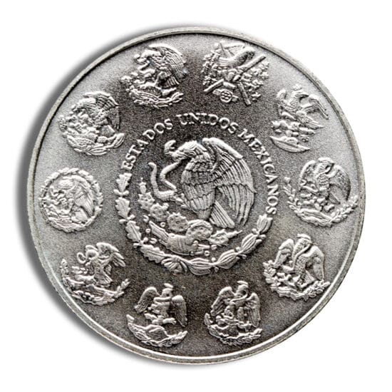 1 oz Mexican Silver Libertad obverse view