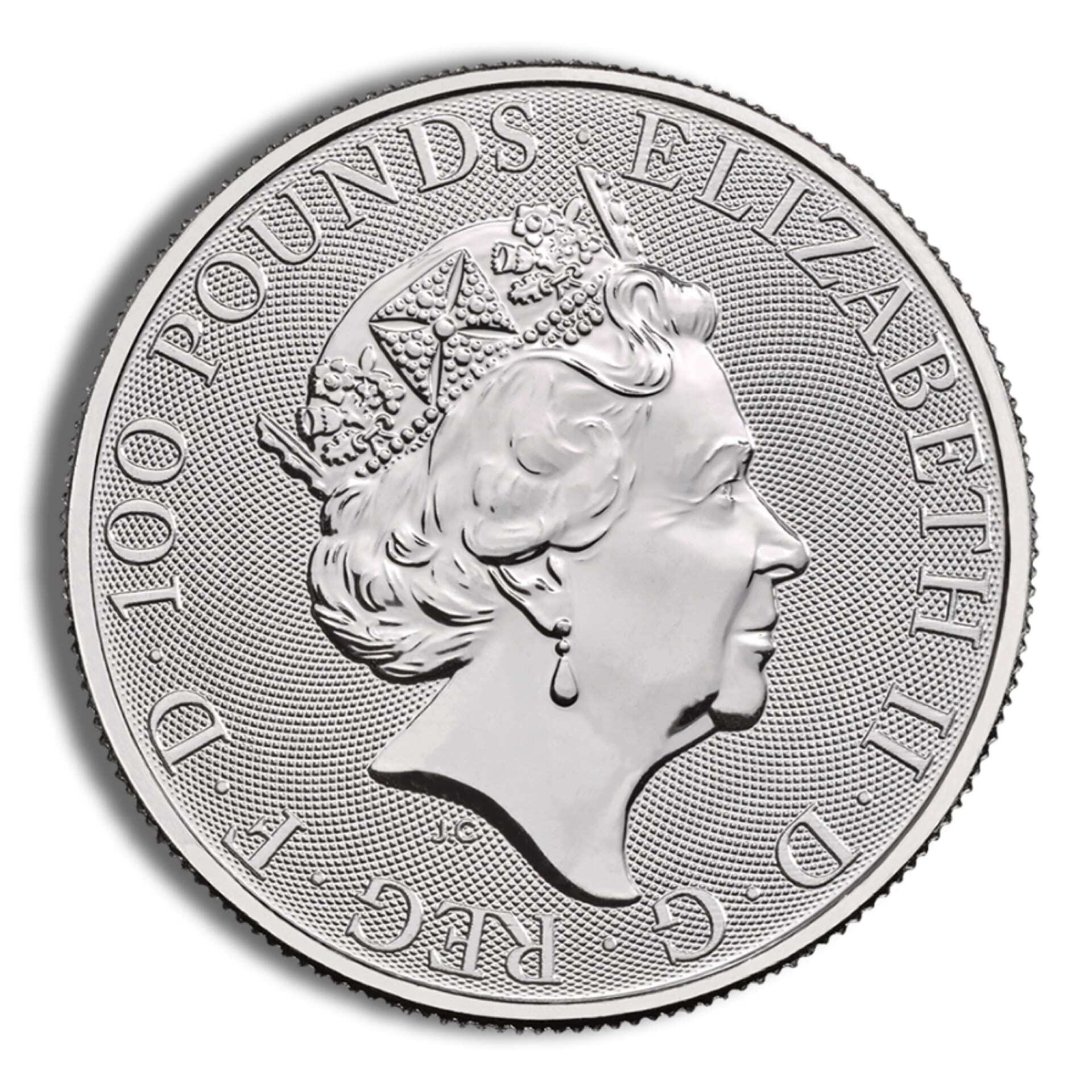 1 oz Great Britain Platinum Britannia raw view 2