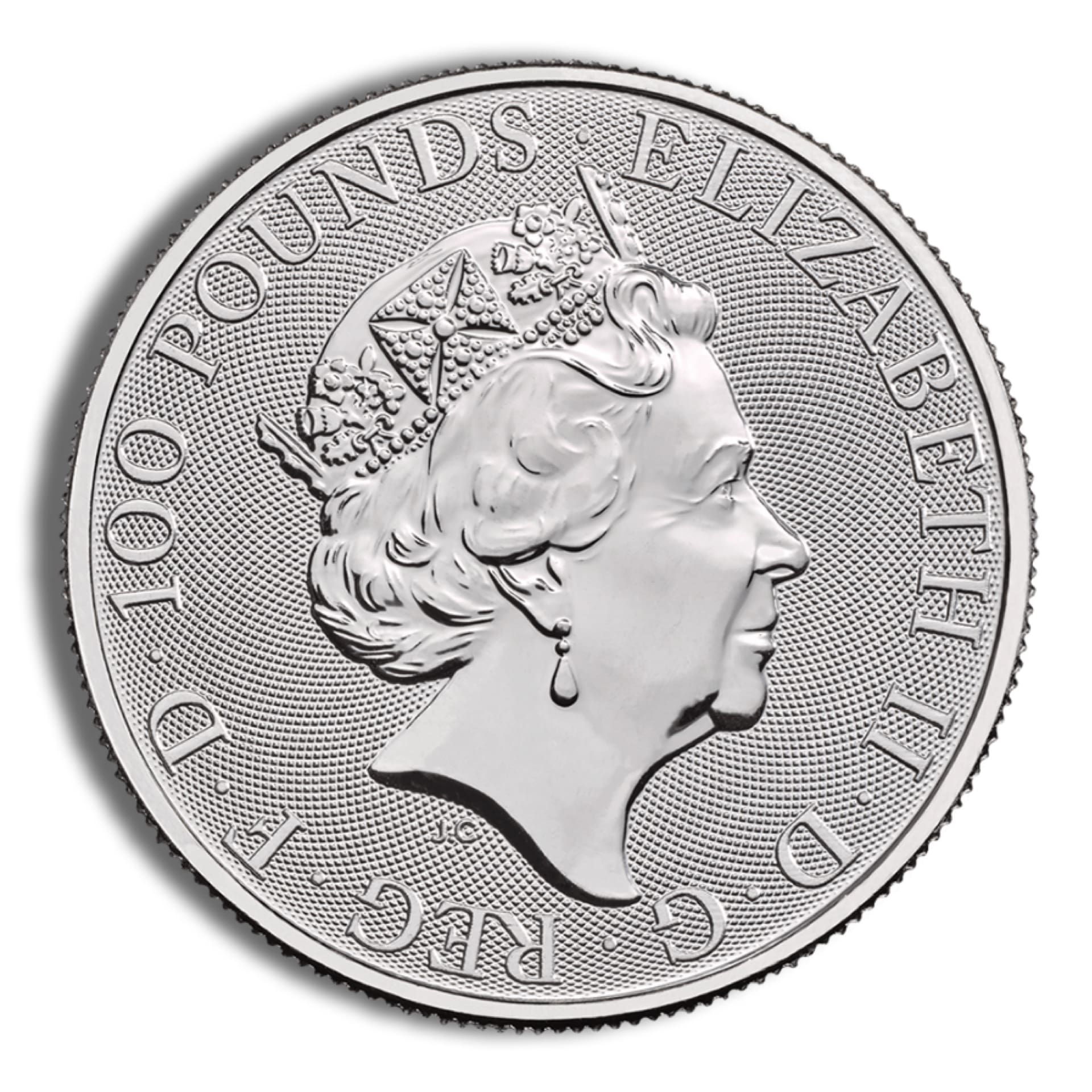 1 oz Great Britain Platinum Britannia raw view 2