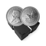 Group of South African Silver Krugerrand Monster Box coins
