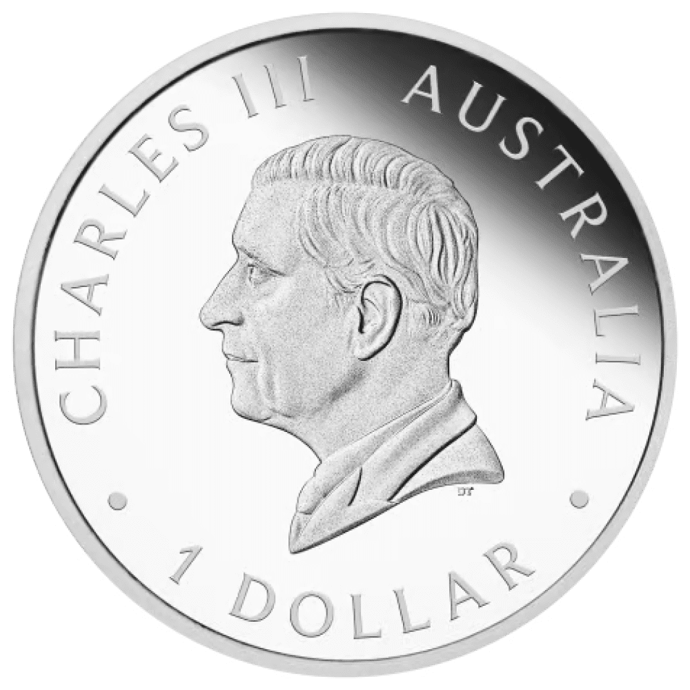 2025 Australian Silver Kangaroo 1 Oz Bu
