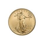 Obverse of 2025 1/4 oz American Gold Eagle coin