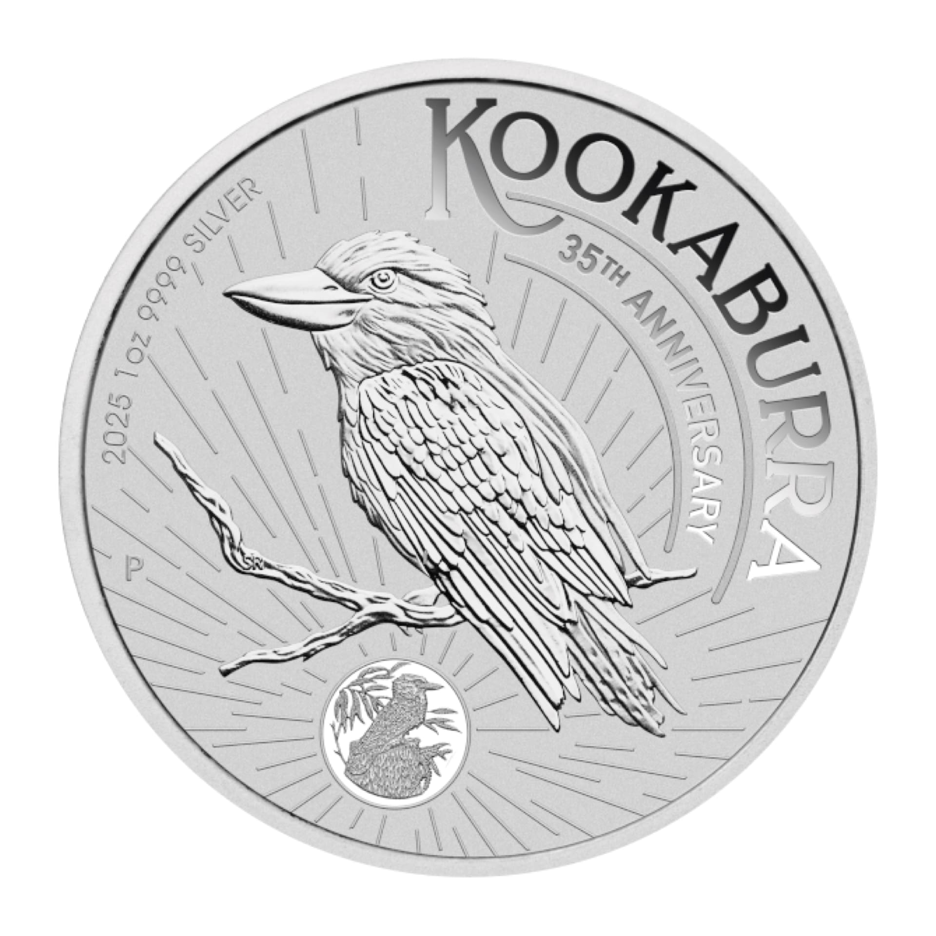 Obverse of 2025 Australian Silver Kookaburra 1 oz