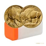 American Gold Buffalo one oz gold coin tube holding twenty coins