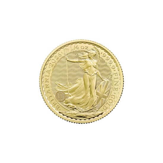 2026 1/4 oz British Gold Britannia Coin BU reverse