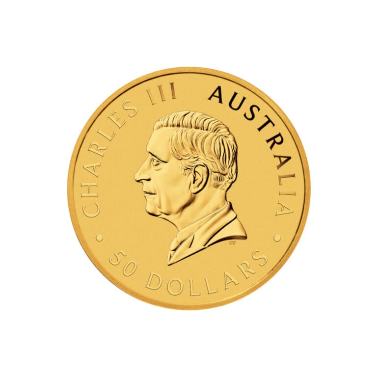 2026 Australian Gold Kangaroo one half oz gold coin design