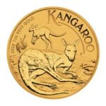 Obverse of 2025 Australian Gold Kangaroo coin