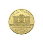 Obverse of 1/4 oz Austrian Gold Philharmonic