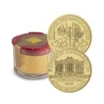 Tube of ten 1 oz Austrian Gold Philharmonic coins