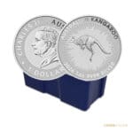 2026 Australian Silver Kangaroo monster box with 250 one ounce .9999 fine silver coins sealed