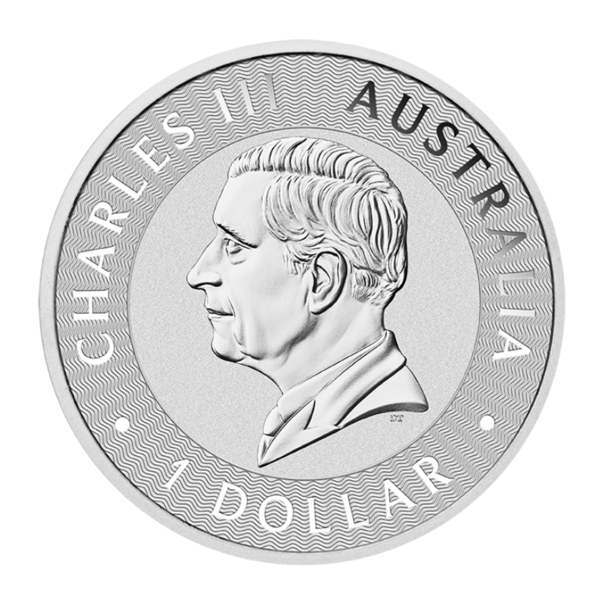 2026 Australian Silver Kangaroo 1 oz silver coin featuring King Charles III portrait