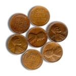 5000-count bag of Wheat Cents obverse view