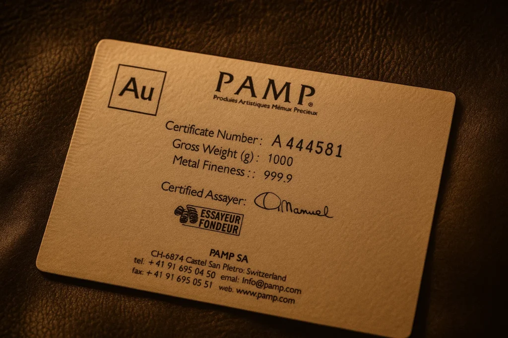 What Is an Assay Certificate and Why It Matters