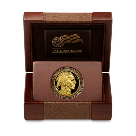 2013 Proof Gold Buffalo in official U.S. Mint box