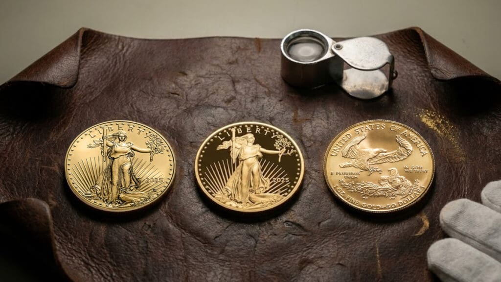 Different finishes reveal their character under inspection lighting