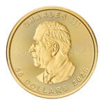 2026 Canadian Gold Maple Leaf 1 oz reverse – 99.99% pure gold coin