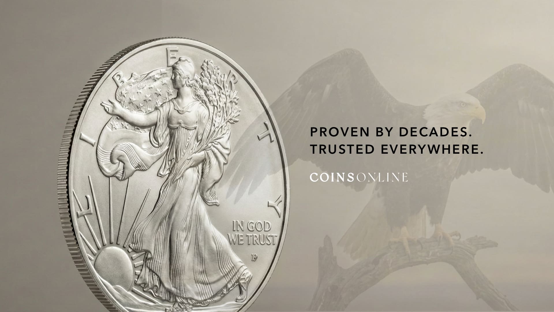 American Silver Eagle silver coin symbolizing trust recognition and timeless design