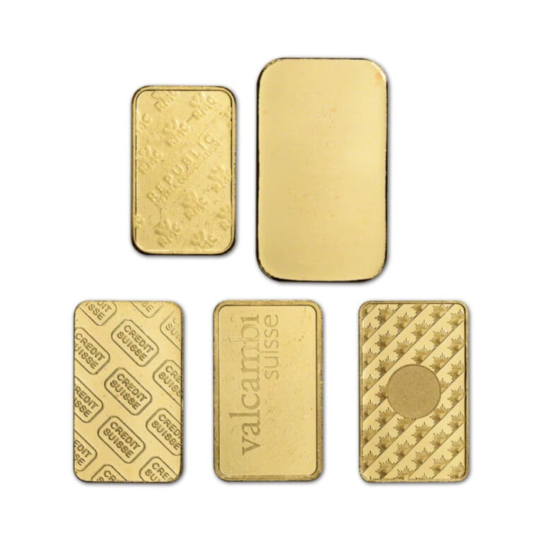 10 Gram Gold Bar reverse showing refinery hallmark and purity markings